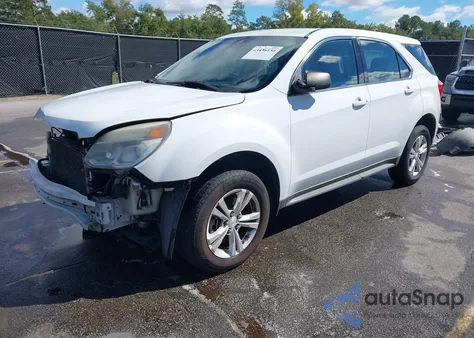 2017 Chevrolet Equinox Ls из США, поврежденный, VIN 2GNALBEK4H1514071